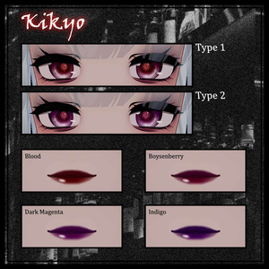 [12 Avatars] Delirium Eyes and Make Up Textures 缩略图 5