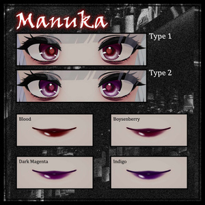[12 Avatars] Delirium Eyes and Make Up Textures 缩略图 9