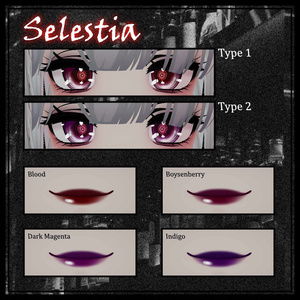 [12 Avatars] Delirium Eyes and Make Up Textures 缩略图 17