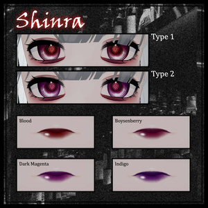[12 Avatars] Delirium Eyes and Make Up Textures 缩略图 25