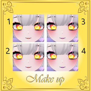 [10 Avatars] Rising Sun Eyes and Make Up Textures 缩略图 7