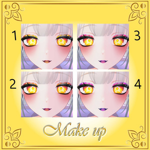 [10 Avatars] Rising Sun Eyes and Make Up Textures 缩略图 25