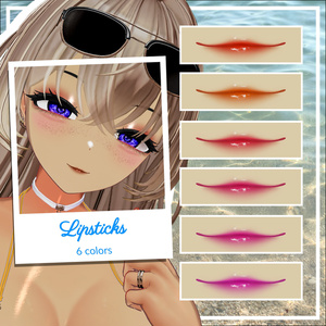 [12 Avatars] La Méditerranée Eyes and Make Up Textures 缩略图 3