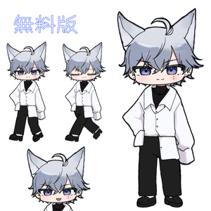 【無料版あり】狛乃SDイラスト#ぷにぷにあばたー 缩略图 2