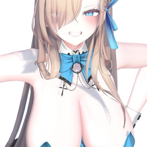 【ミルティナ】一之瀬アスナ風 Face Blendshape animation ＆おまけFace animation
