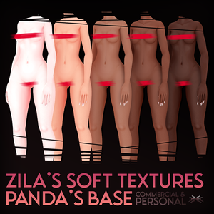 Zila's Soft Panda Base Textures! || discord.gg/zila (zila#8266)
