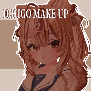 【かわいい三姉妹】ichigo make up & Face Blendshapes 三つの異なる性格を含む