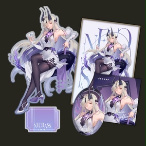 アークナイツ　namie　Nambarimasu　　メイドちびシリーズぬいぐるみ アークナイツ namie Nambarimasu メイドちびシリーズぬいぐるみ