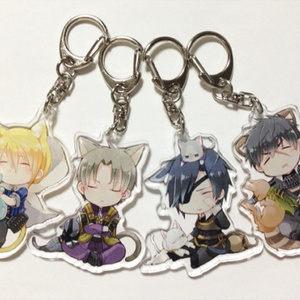 鬼畜眼鏡】にゃんこ克哉キーホルダー - まりおねっと - BOOTH