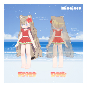 🍉【MameFriends】とろぴかわフルーツ水着【MA対応】🍉 缩略图 2