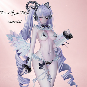 【汎用型】Snow Rosé Skinマテリアル　liltoon poitoon対応