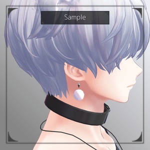 【VR使用想定3Dモデル】和風ピアス -Japanese style earrings- 缩略图 6