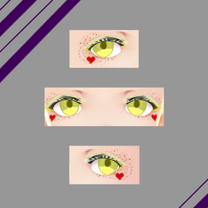 Vroid | Heart - Face Design | ハート - 顔のデザイン