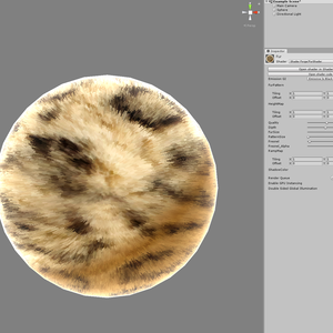 Unity_ParallaxFurShader #Unity3d #gamedev #Shader #シェーダー