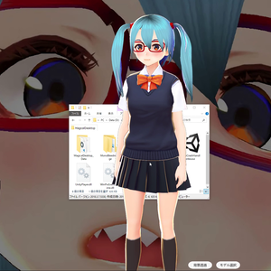 まじかる☆ですくとっぷ v0.18 #MagicalDesktop #VRoid #VRoidHub #Unity3d #gamedev #VRM #デスクトップマスコット