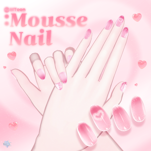 [Chiffon / Chocolat / Lime / Manuka / Shinano / Kikyo / Sio] Mousse ~ NAIL SET ~