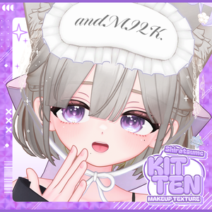 [しらつめ/Shiratsume] Kitten ~ Make up Texture + Eye Texture ~