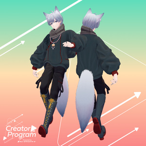Silk Bloom Neo-Chinese Jacket Set - VRChat Men's Clothing / CP4 缩略图 3