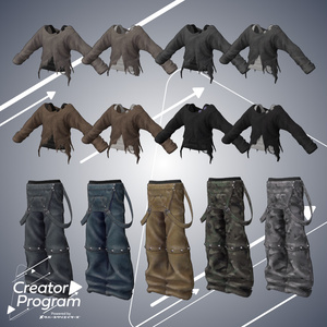 UNTHRDLayer: Street Wear Outfit Set - VRChat Men's Clothing  / CP7 缩略图 10