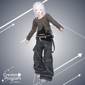 UNTHRDLayer: Street Wear Outfit Set - VRChat Men's Clothing  / CP7 缩略图 7