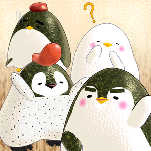 Onigiri Penguin - VRChat Avatar / CP1