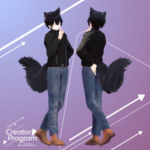 Biker Jacket Set - VRChat Men's Clothing / CP4 缩略图 10