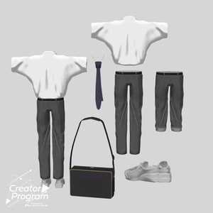 Summer School Uniform  - VRChat Men's Clothing / CP20 缩略图 9