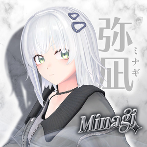  Minagi - Original 3D Model for VRChat #Minagi3D / AC2