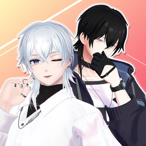 Wolf-hair Alpha Fringe - VRChat Hair / CP13 缩略图 3