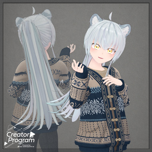 NordicKnit Cardigan - VRChat Men's Clothing / CP11 缩略图 13