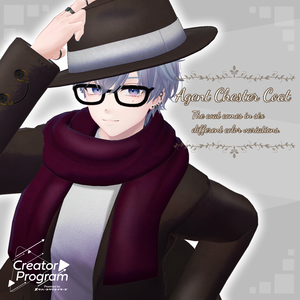 Agent chester coat- VRChat Men's Clothing  / CP5