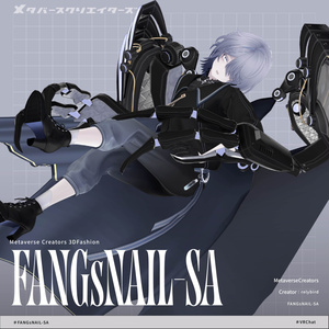 FANGsNAIL-SA - VRChat Gimmicky Avatar Accessory / CP43