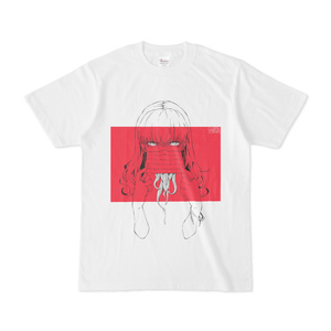mask Tシャツ white
