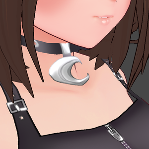 Moon black Choker 
