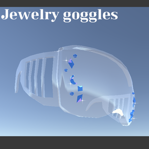 【3Dモデル】Jewelry goggles