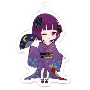 雨月れんアクリルキーホルダー