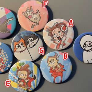 第五人格】ぽへなわ缶バッジ【傭兵 ナワーブ】 - つきねこ - BOOTH