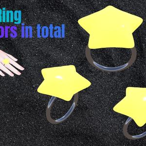 【VRC想定】Star ring