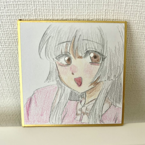 Kaguya Houraisan Miniature Shikishi