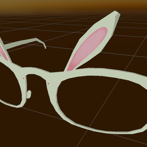 Rabbit ear glasses for VRchat