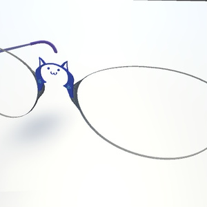 Cat Glasses for VRChat (VER.2)