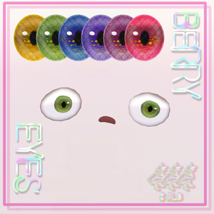 8アバター対応アイテクスチャ／BERRY EYES