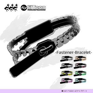 Fastener-Bracelet／8カラーアクセサリー - ファスナーブレスレットv2