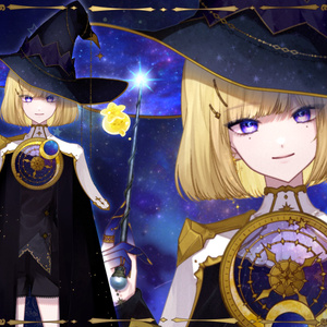 【限定1点】星月夜の魔法使い【VTS対応】