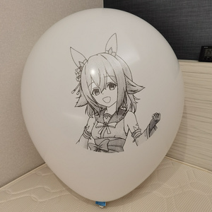 チヨちゃん風船 パドル(オーバル)型 Chiyo-chan Balloon 36inch Paddle(oval) type
