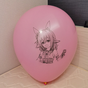 チヨちゃん風船 パドル(オーバル)型 Chiyo-chan Balloon 36inch Paddle(oval) type