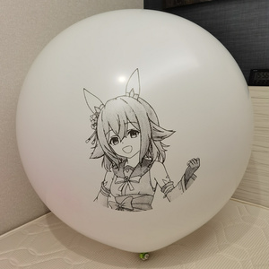 チヨちゃん風船 ラウンド型 Chiyo-chan balloon 36inch Round type