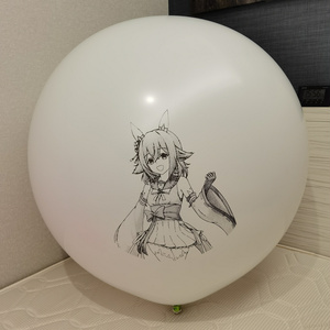 チヨちゃん風船 ラウンド型 Chiyo-chan balloon 36inch Round type