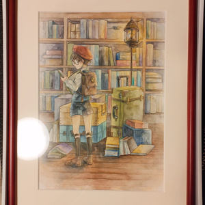 原画:文学少年