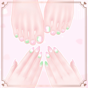 【Free/無料】🎎ひな祭りねいる🌸【シンプルジェルネイル -Simple Gel Nail-用テクスチャ】 缩略图 2
